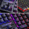 ShopyTech RGB Aydınlatmalı 104 Tuş Gaming Klavye USB 2.0 Mekanik Tuş Hissi FN Kısayolları