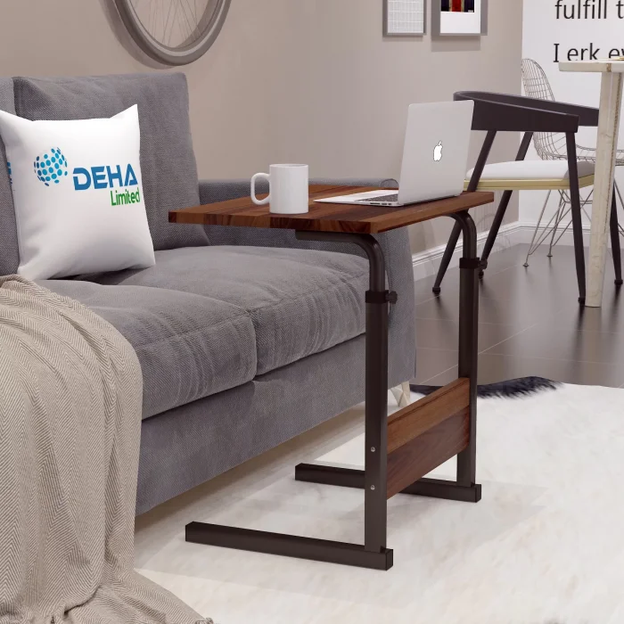 60X40 Yükseklik Ayarlı Çalışma Masası,Hasta Yemek Masası,Laptop Sehpası