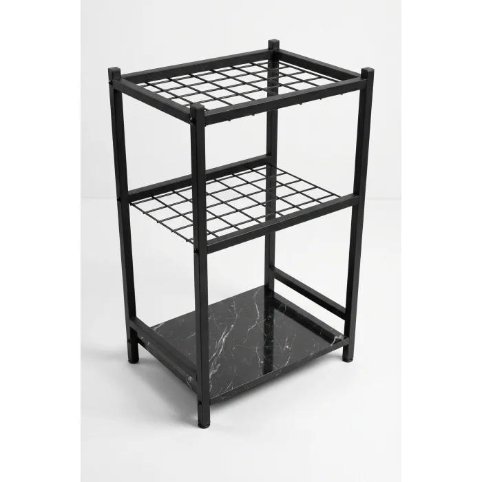 Bahçe Aletleri Düzenleyici Stand Kazma Kürek Organizer Raf Çok Amaçlı Metal Garaj Balkon Rafı