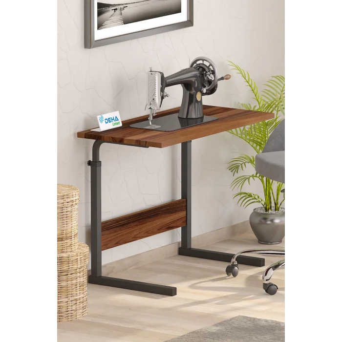 80X40 Yükseklik Ayarlı Çalışma Masası Dikiş Masası Hasta Yemek Masası Laptop Sehpası