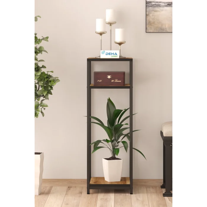 DH10 Damacanalık Sehpa Çok Amaçlı Raflı Dolap Mutfak Organizer  Sehpası Yan Çiçeklik Sehpa