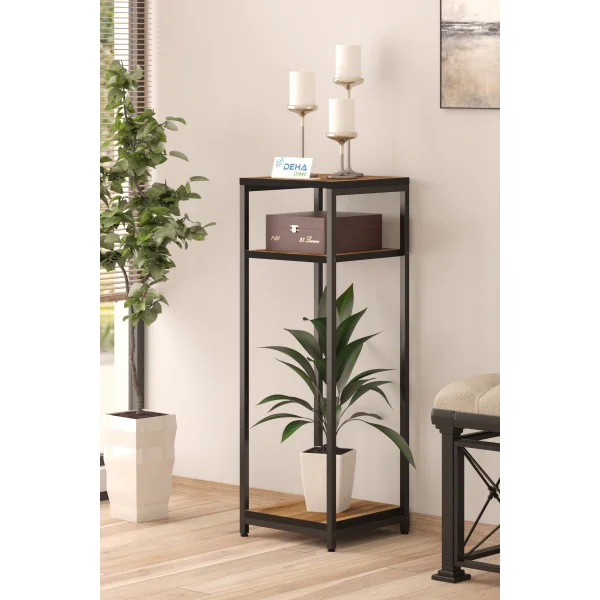 DH10 Damacanalık Sehpa Çok Amaçlı Raflı Dolap Mutfak Organizer  Sehpası Yan Çiçeklik Sehpa