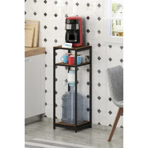 DH10 Damacanalık Sehpa Çok Amaçlı Raflı Dolap Mutfak Organizer  Sehpası Yan Çiçeklik Sehpa