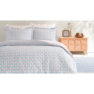 PUFFY DARBiES ÇİFT KŞ. COMPLETE SET MAVİ