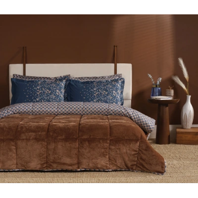 YATAŞ PUFFY GRETEL THREEFY CAMEL UYKU SETİ ÇİFT KİŞİLİK