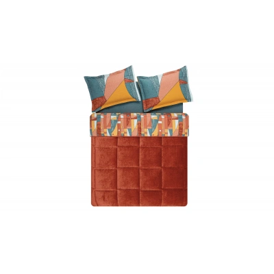 YATAŞ PUFFY KISSA THREEFY KİREMİT UYKU SETİ TEK KİŞİLİK