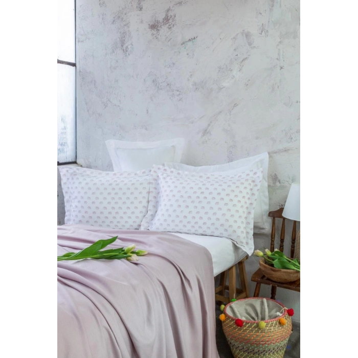 APRİCİTAS HOME OLIVER VIOLET BAMBU PIKE TAKIMI