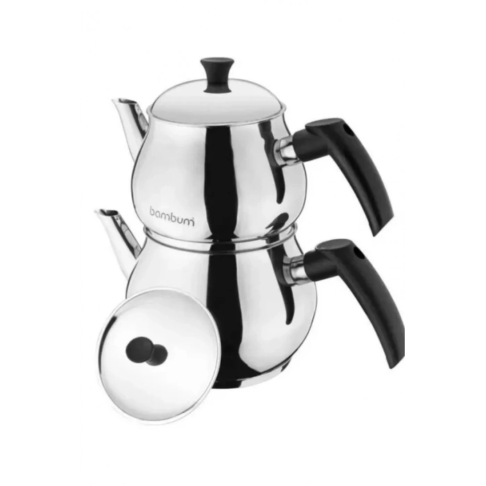 BAMBUM SOLİD ÇELİK ÇAYDANLIK