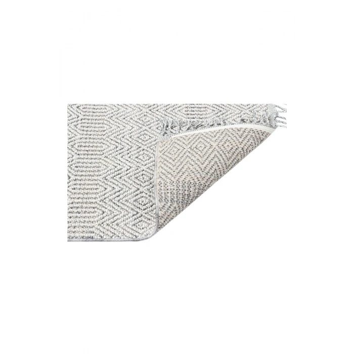 Eko Halı Soho Sh 01 Grey Hav Toz Vermez Hasır Dokuma Modern Makine Halısı 130 x 190