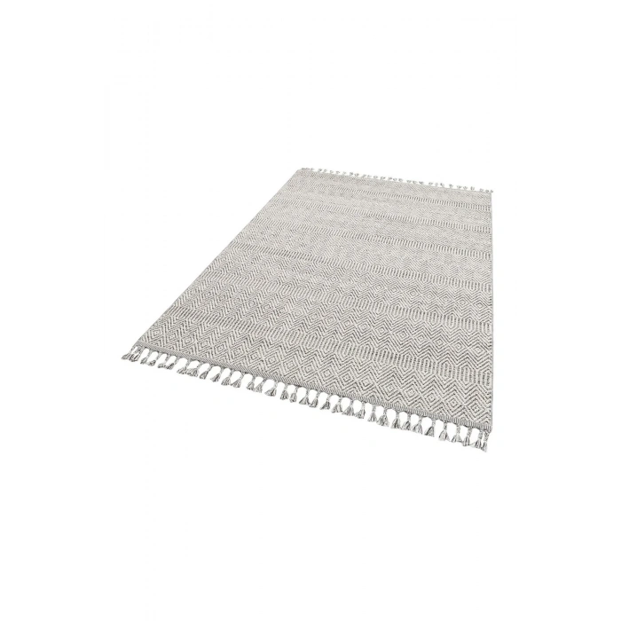 Eko Halı Soho Sh 01 Grey Hav Toz Vermez Hasır Dokuma Modern Makine Halısı 130 x 190