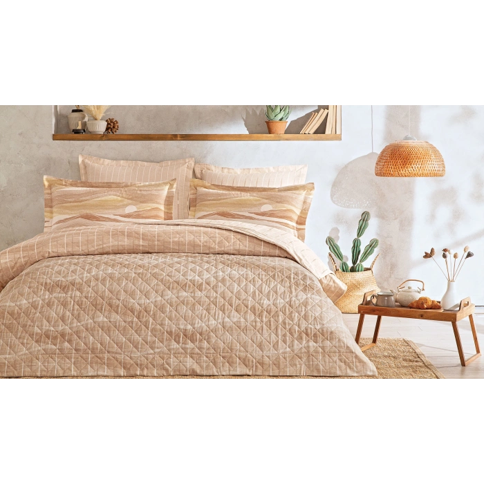 PUFFY TERESA KİREMİT ÇiFT KŞ. COMPLETE SET