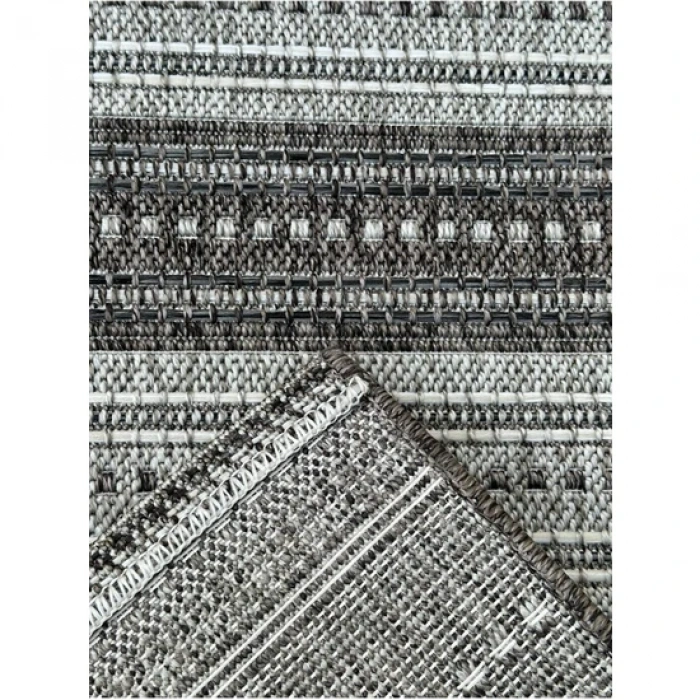 SEYRAN HALI ETNİK 2552 ANTRASİT 120*180