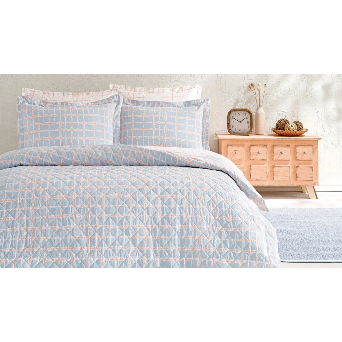 PUFFY DARBiES ÇİFT KŞ. COMPLETE SET MAVİ