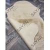 Apex Krem Dekoratif Tavşan Postu Halı 95 x 150