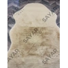 Apex Krem Dekoratif Tavşan Postu Halı 95 x 150