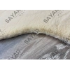 Apex Krem Dekoratif Tavşan Postu Halı 95 x 150