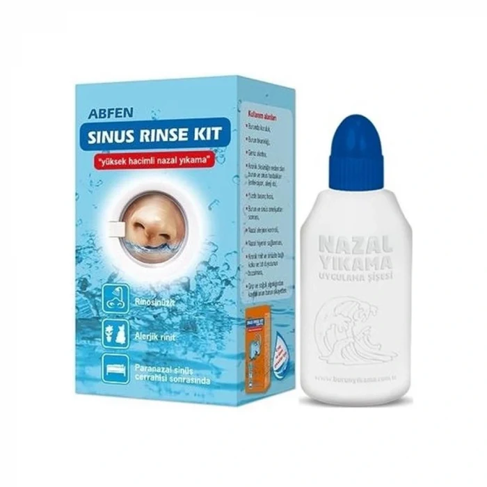 Abfen Sinüs Rinse Kit Yetişkin 25 x 240 ml