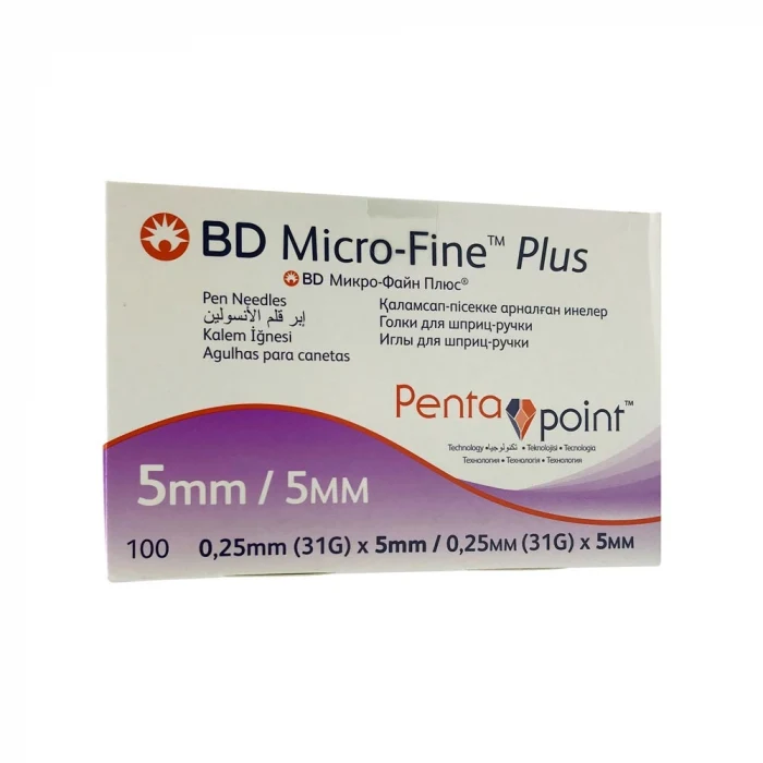 BD Micro-Fine Plus Kalem İğnesi 0,25mm 31G x 5mm