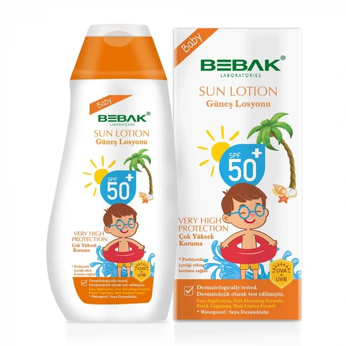 Bebak Baby Sun Güneş Losyonu SPF50+ 200 ml