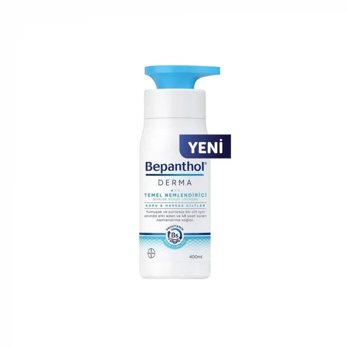 Bepanthol Derma Temel Nemlendirici Günlük Vücut Losyonu 400 ml