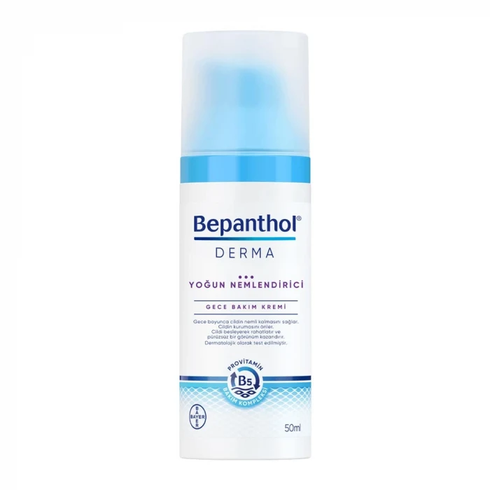 Bepanthol Derma Yoğun Nemlendirici Gece Bakım Kremi 50 ml