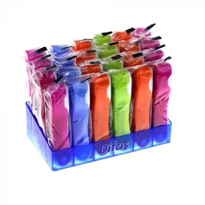 Difaş Katlanır Diş Fırçası Seyahat Tipi - 24lü Stant