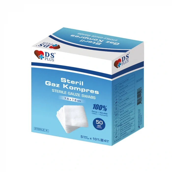 DS Plus Gaz Kompres Steril 50li