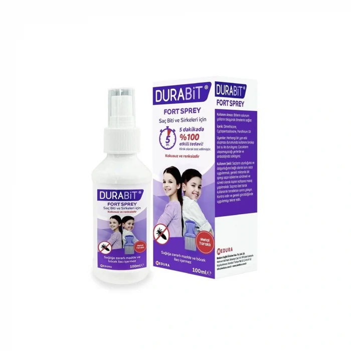 Durabit Fort Sprey 100 ml - Metal Tarak Hediyeli