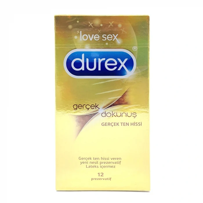 Durex Gerçek Dokunuş 10lu Prezervatif