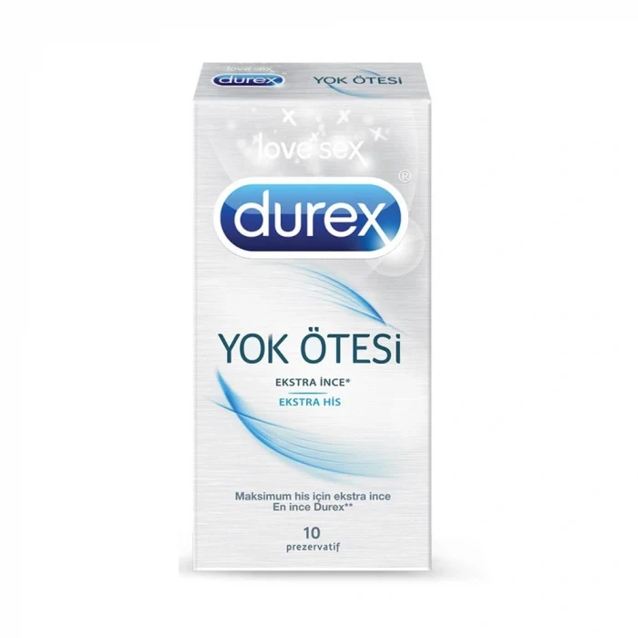 Durex Yok Ötesi Ekstra İnce Ekstra His 10lu Prezervatif