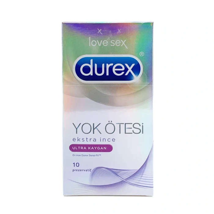 Durex Yok Ötesi Ultra Kaygan 10lu Prezervatif