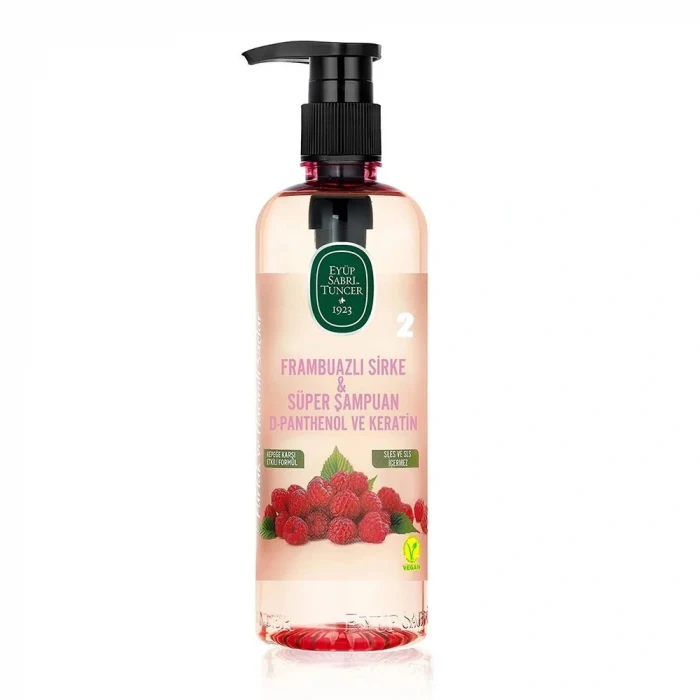 Eyüp Sabri Tuncer Frambuazlı Sirkeli Şampuan 500 ml