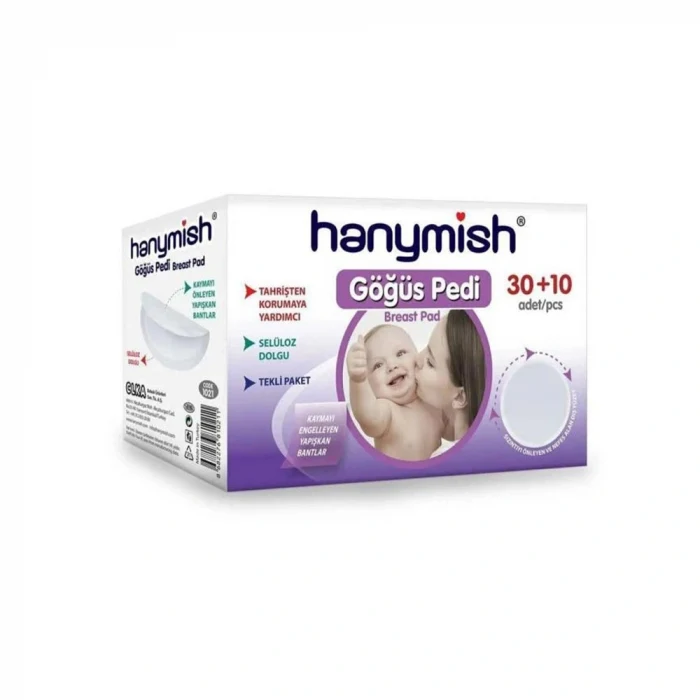 Hanymish 1021 Göğüs Pedi 30+10