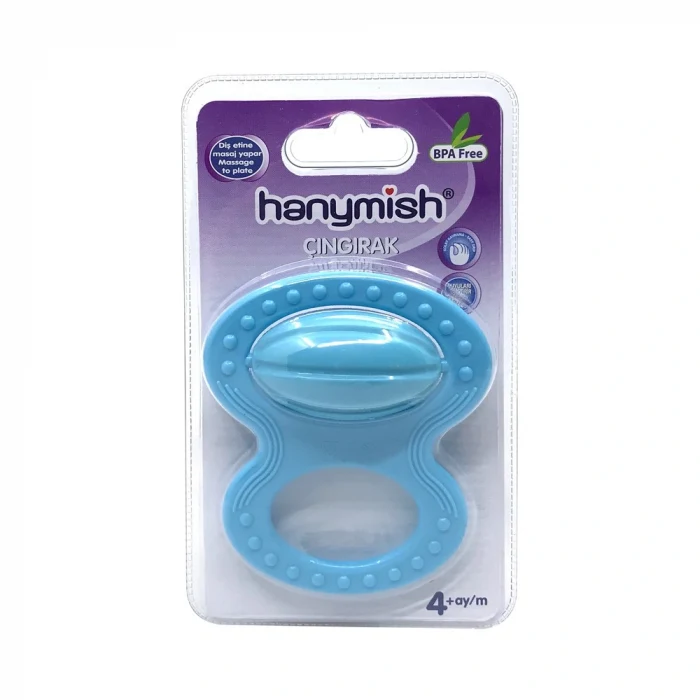 Hanymish 727 Bebek Çıngırağı - Mavi