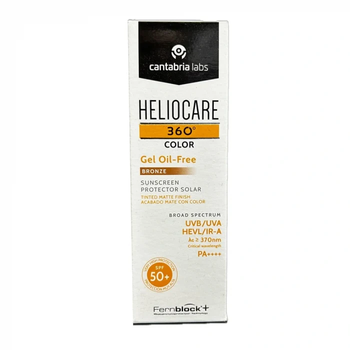 Heliocare 360 Gel Oil Free Bronze SPF50 50 ml