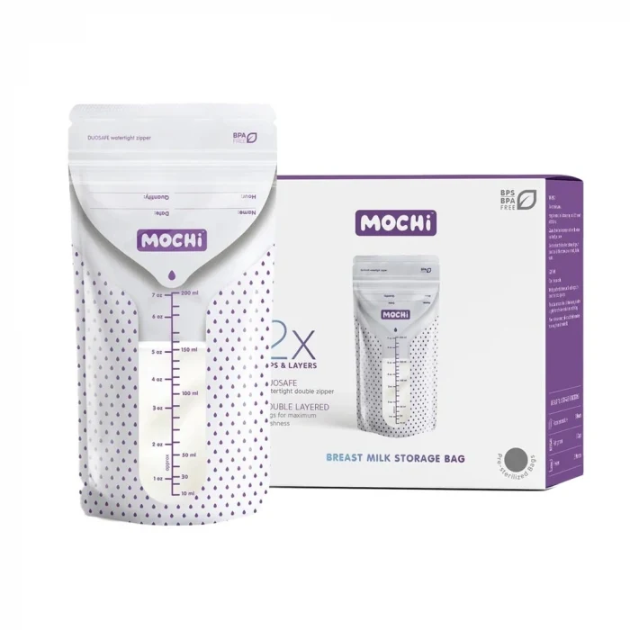 Mochi Anne Sütü Saklama Poşeti 25li 200 ml