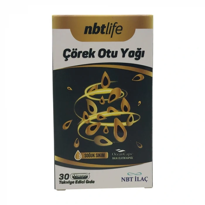 NBT Life Çörekotu Yağı 30 Kapsül