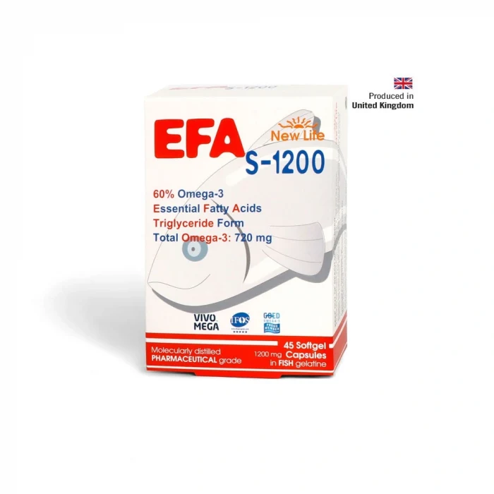 New Life EFA S-1200 mg 45 Kapsül