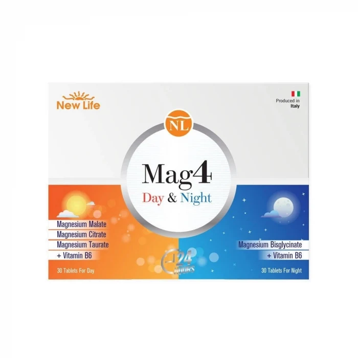 New Life Mag 4 Day 30 Tablet  Night 30 Tablet