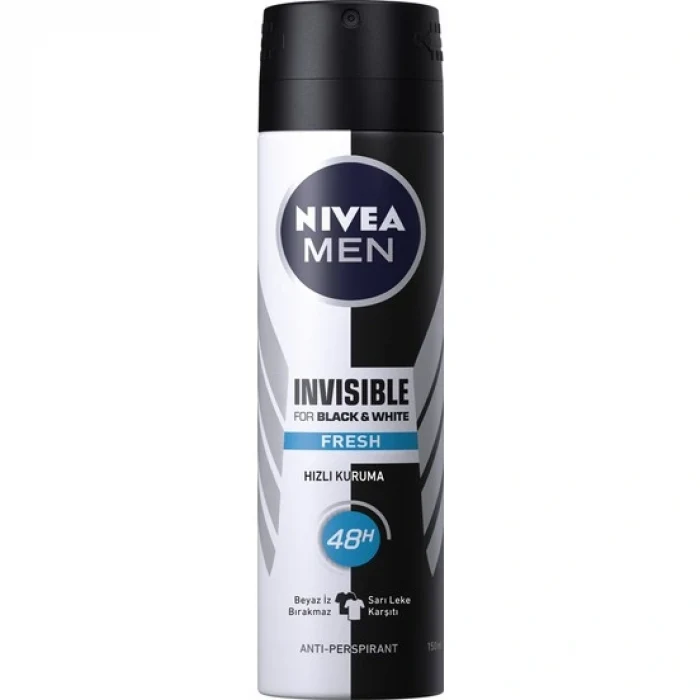 Nivea Invisible for Black  White Deodorant (Fresh) Bay 150 ml