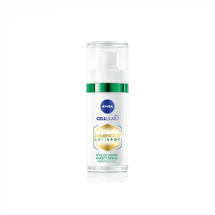 Nivea Luminous630 Karşıtı Serum Karma ve Yağlı Ciltler İçin Salisilik Asit ve Hyaluronik Asit 30 ml