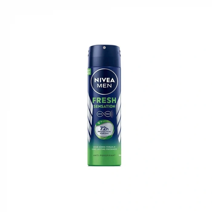 Nivea Men Fresh Sensation Erkek Sprey Deodorant 150 ml