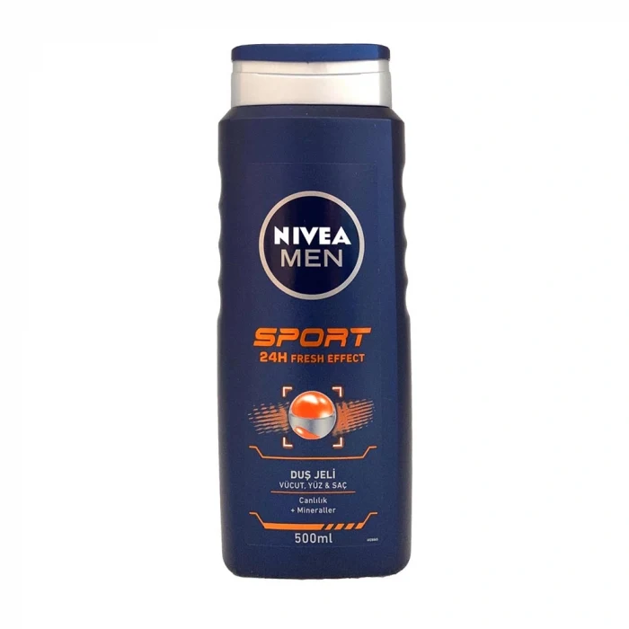 Nivea Men Saç ve Vücut Şampuanı Sport 500 ml
