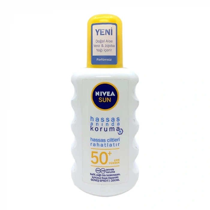 Nivea Sun Hassas Koruma Güneş Spreyi Kokusuz 200 ml