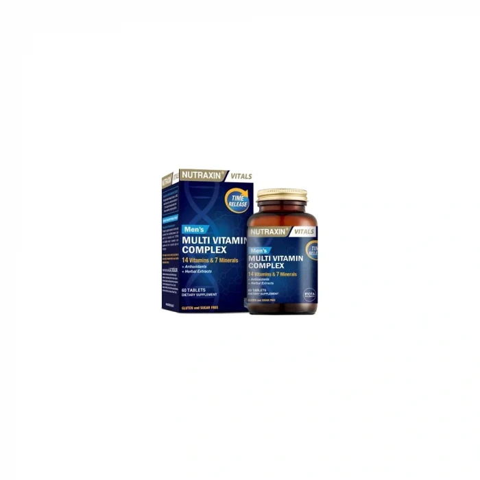 Nutraxin Mens Multi Vitamin Complex 60 Tablet