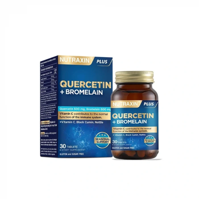 Nutraxin Quercetin + Bromelain 30 Tablet