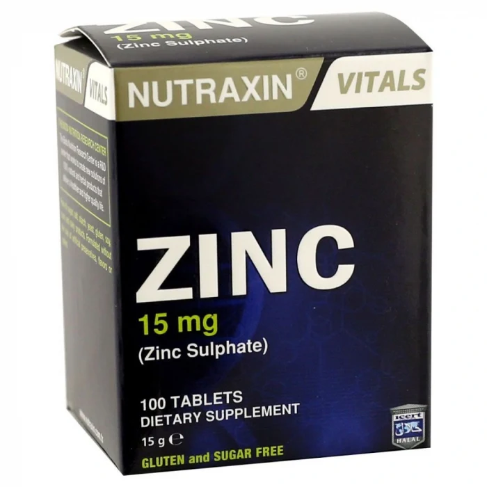 Nutraxin Zinc 15 mg 100 Tablet