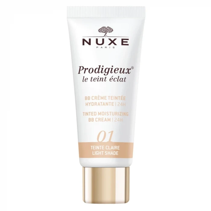 Nuxe Prodigieux Tinted Moisturizing BB Cream Renkli Nemlendirici Light Shade No: 01 30 ml
