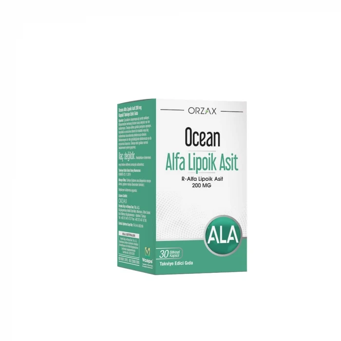 Ocean Alfa Lipoik Asit 200 mg 30 Tablet
