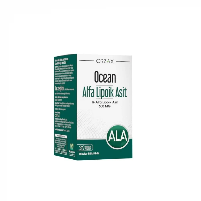 Ocean Alfa Lipoik Asit 600 mg 30 Tablet